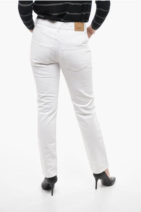  이자벨마랑 데님 팬츠 PA0047FA A1H23I 20WH White - ISABEL MARANT