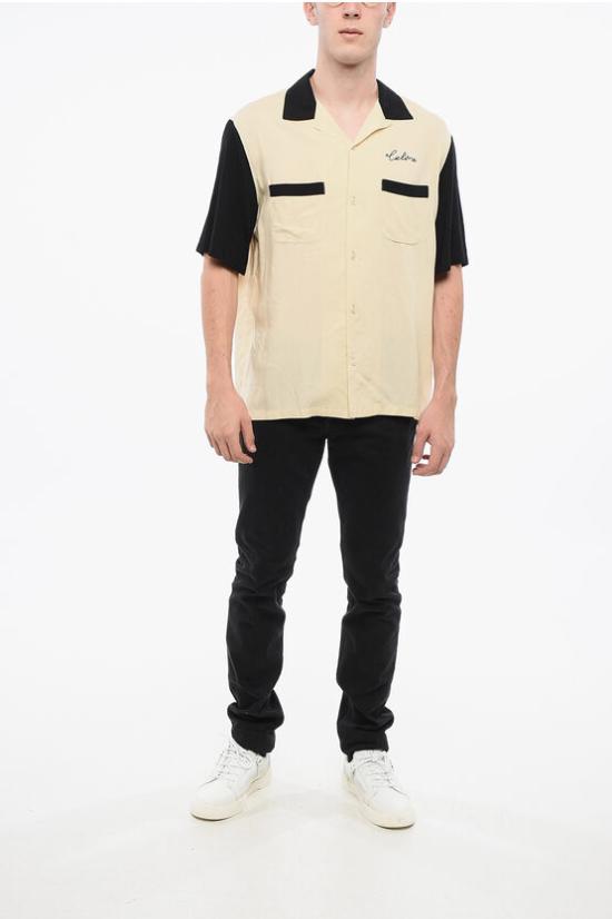  셀린느 반팔 셔츠 2C15C852C 02BY Beige Nero - CELINE