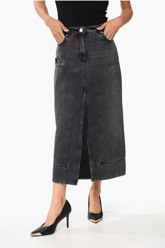  핑코 데님 스커트 103903 A20U PJY Anthracite