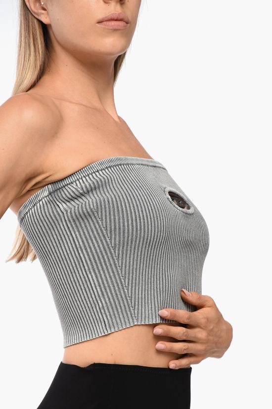  디젤 민소매 티셔츠 A16270 0DBDI 9DT Gray - DIESEL