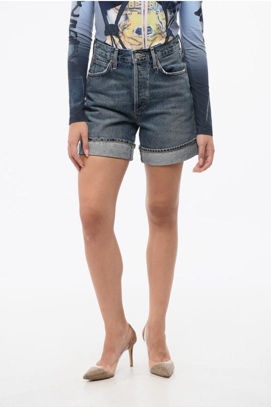  에이골디 데님 숏팬츠 A9197 1206 CONT Blue