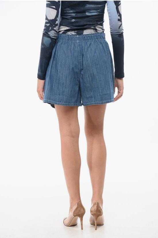  옴므 걸스 데님 숏팬츠 HGUN021 A004B Blue - HOMME GIRLS