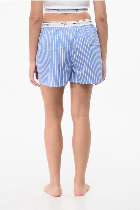  옴므 걸스 라운지 웨어 HGUN008 BLWHT Light blue - HOMME GIRLS