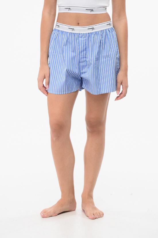  옴므 걸스 라운지 웨어 HGUN008 BLWHT Light blue