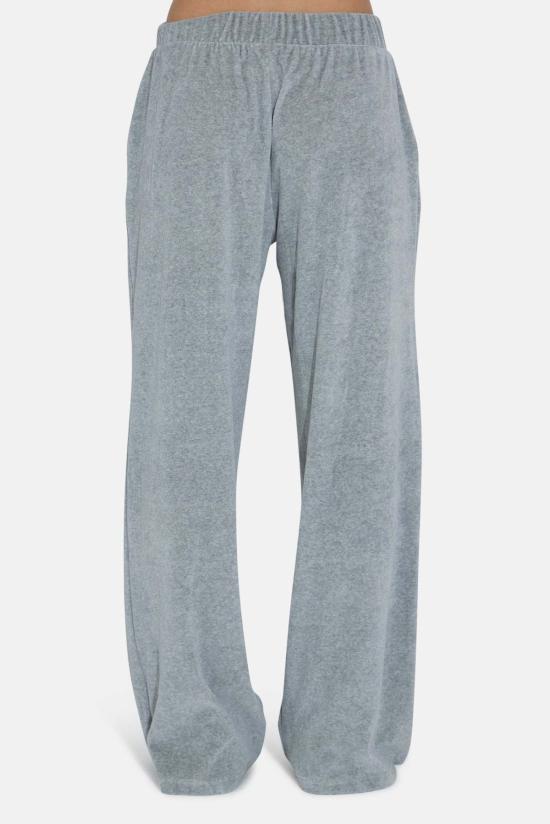  더 타일 클럽 스트레이트 팬츠 타일 클럽 마리 벨루어 팬츠 - THE TILE CLUB