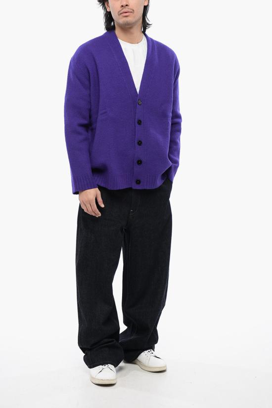  질샌더 가디건 J22HP0005 J14506 511 Violet - JIL SANDER