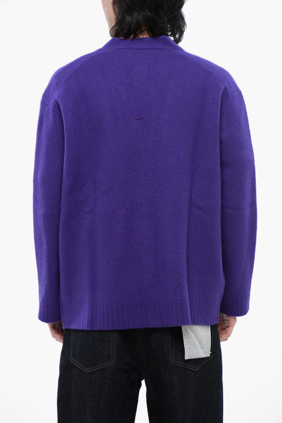  질샌더 가디건 J22HP0005 J14506 511 Violet - JIL SANDER