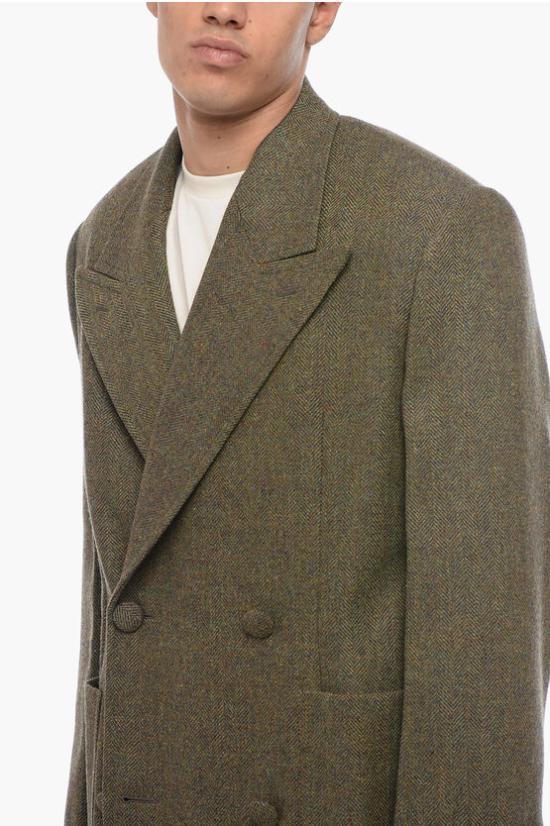  지방시 코트 BMC07 G14XJ 333 Green - GIVENCHY