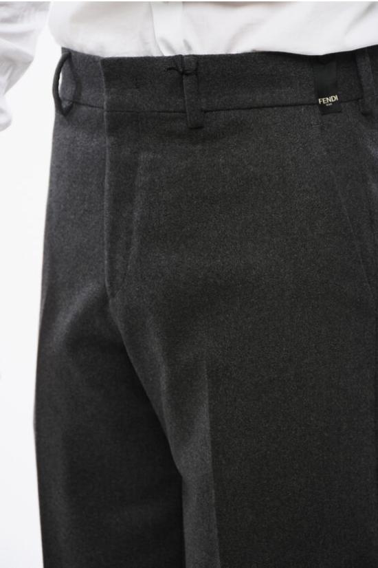  펜디 스트레이트 팬츠 FB1020ASCAF0UU0 Gray - FENDI