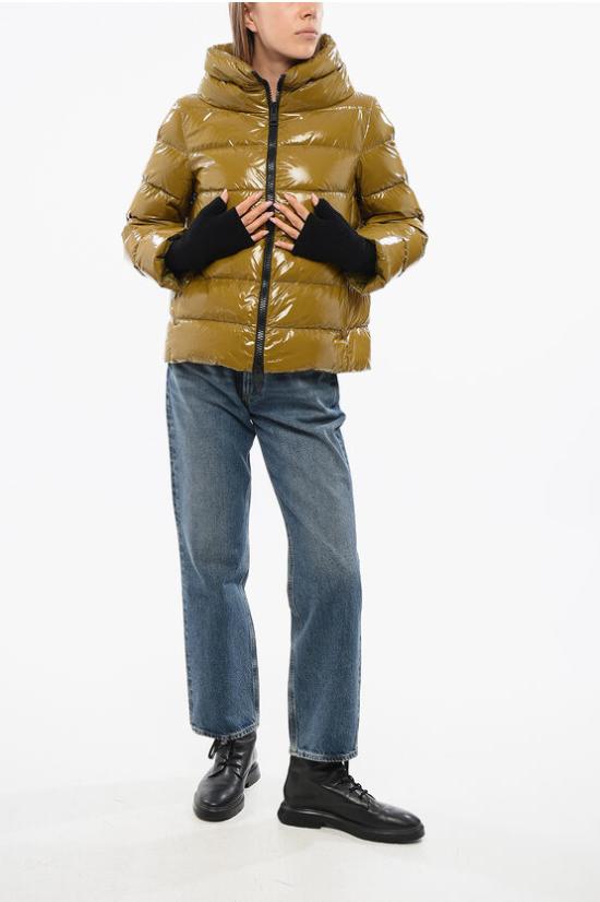  에르노 숏패딩 PI0837D12220 3550 Green - HERNO