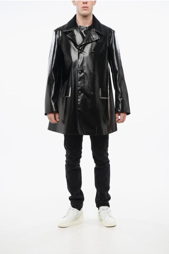  마르지엘라 트렌치 코트 SI1AM0004 S53549 900 Black - MAISON MARGIELA