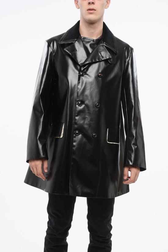  마르지엘라 트렌치 코트 SI1AM0004 S53549 900 Black