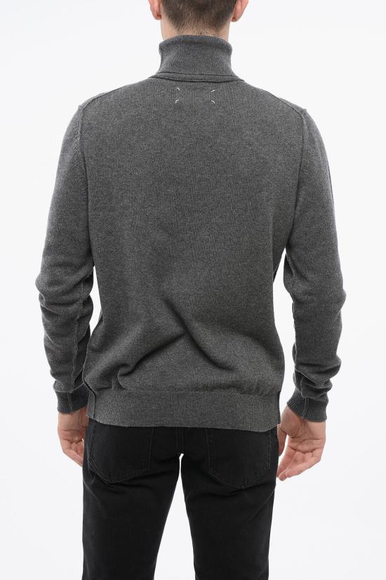  마르지엘라 터틀넥 SI1HA0010 S17783 859M Gray - MAISON MARGIELA