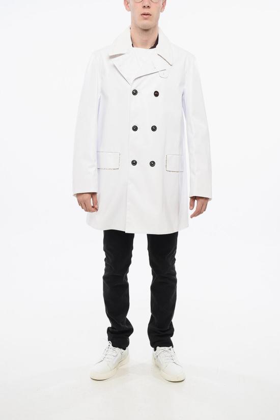  마르지엘라 트렌치 코트 SI1AM0004 S53549 100 White - MAISON MARGIELA