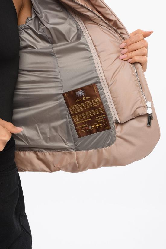  무레르 숏패딩 ELLITHC DESERTO Pink - MOORER