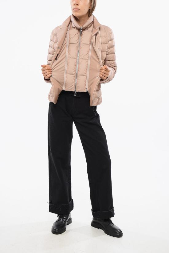  무레르 숏패딩 ELLITHC DESERTO Pink - MOORER