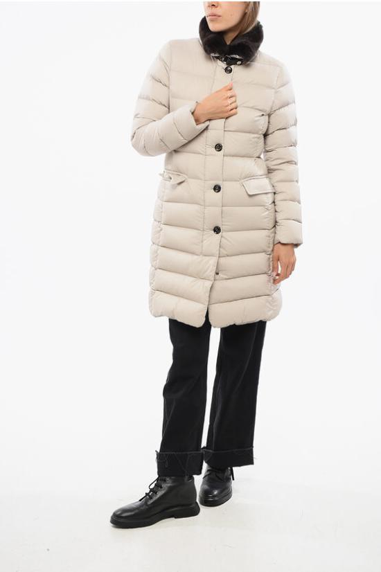  무레르 롱패딩 VETIVERS3 MANDORLA Brown - MOORER