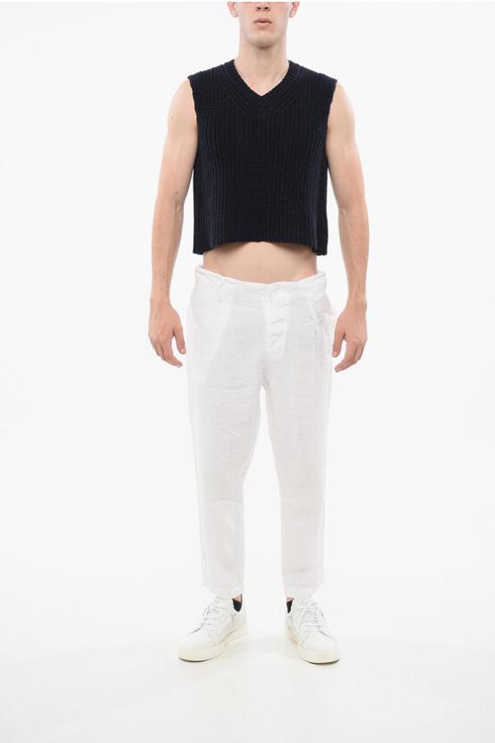  아워레가시 스웨터 M2233INCC NAVY CHUNKY COTTON RIB Blue - OUR LEGACY