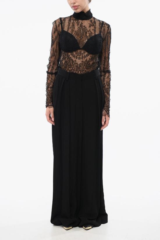 발망 스트레이트 팬츠 XF1PQ060VB000PA Black - BALMAIN
