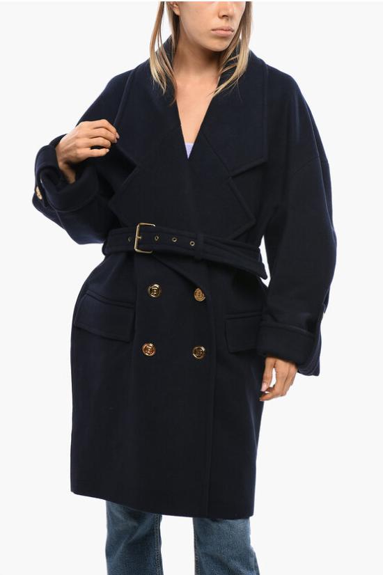  발망 코트 XF1UD001WB006UC Blue