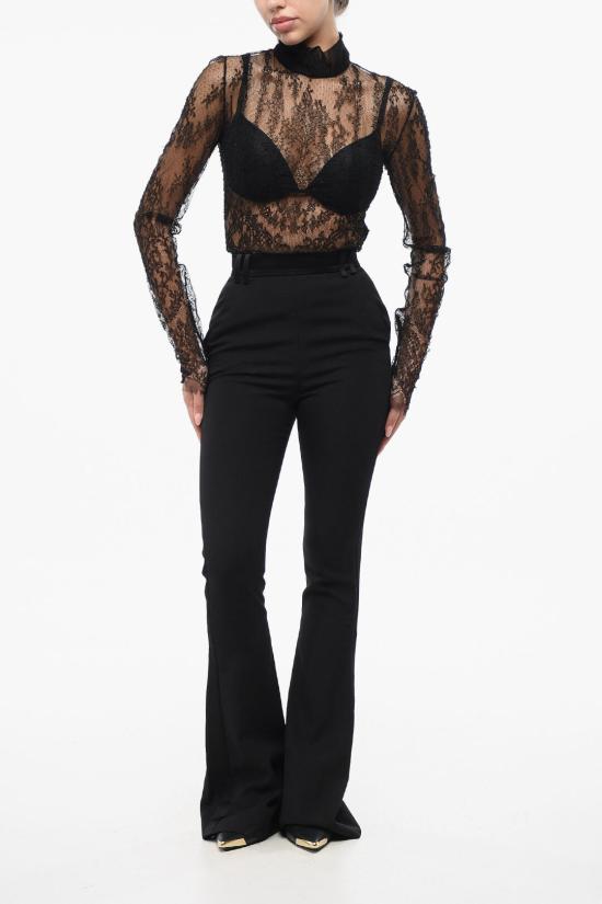  발망 스트레이트 팬츠 WF1PP061M0000PA Black - BALMAIN