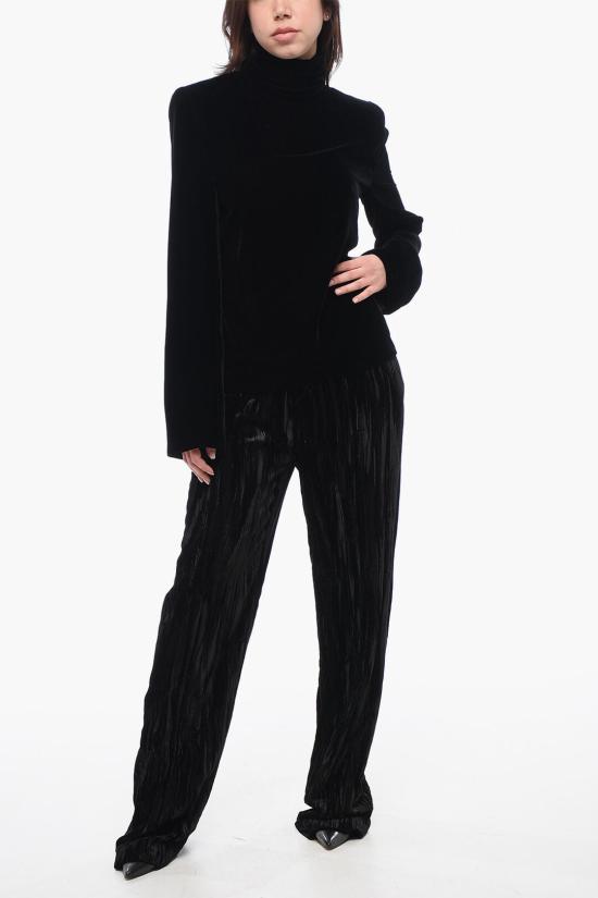  생로랑 민소매 티셔츠 770529 Y1H02 1000 Black - SAINT LAURENT