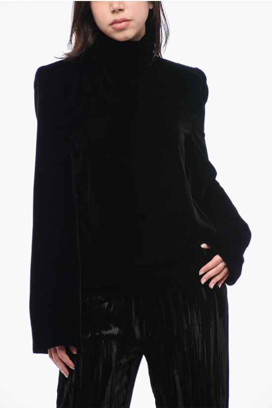  생로랑 민소매 티셔츠 770529 Y1H02 1000 Black