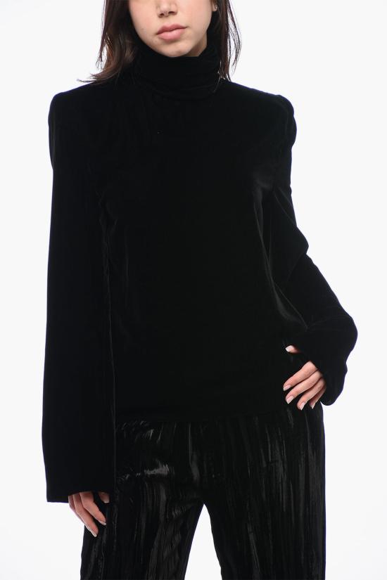  생로랑 민소매 티셔츠 770529 Y1H02 1000 Black