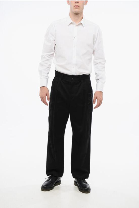  돌체앤가바나 카고 팬츠 GP03KZ FUFMU N0000 Black - DOLCE & GABBANA