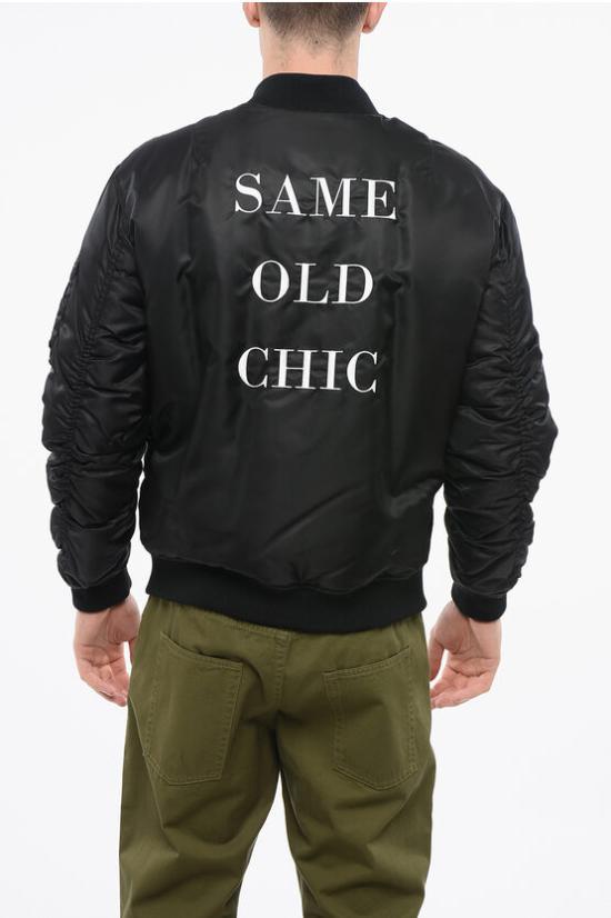  모스키노 봄버 자켓 ZZA0626 5215 1555 Black - MOSCHINO