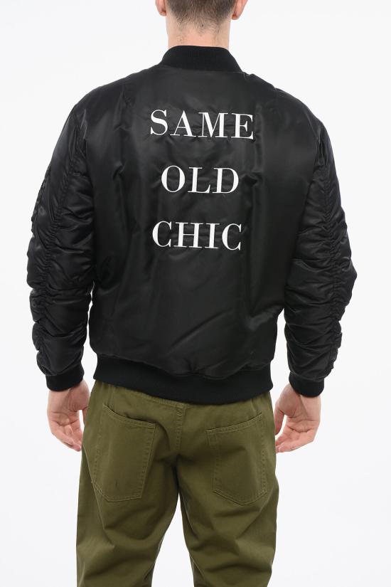  모스키노 봄버 자켓 ZZA0626 5215 1555 Black - MOSCHINO