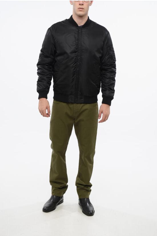  모스키노 봄버 자켓 ZZA0626 5215 1555 Black - MOSCHINO