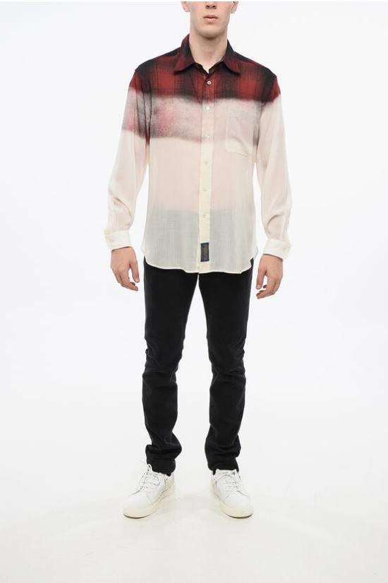  마르지엘라 긴팔 셔츠 S50DT0027 M35009 001S Multicolor - MAISON MARGIELA