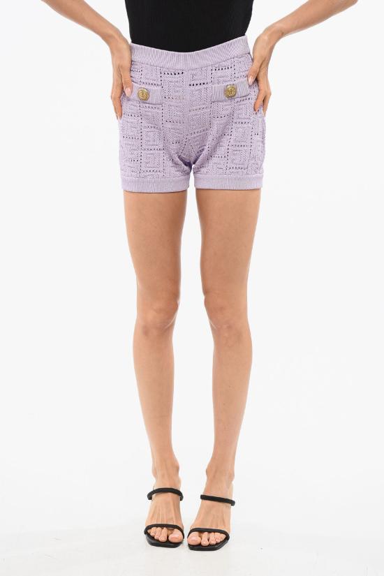  발망 숏팬츠 AF0PA197KE255BS Violet