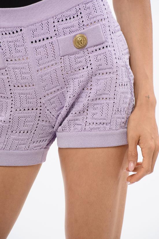  발망 숏팬츠 AF0PA197KE255BS Violet - BALMAIN
