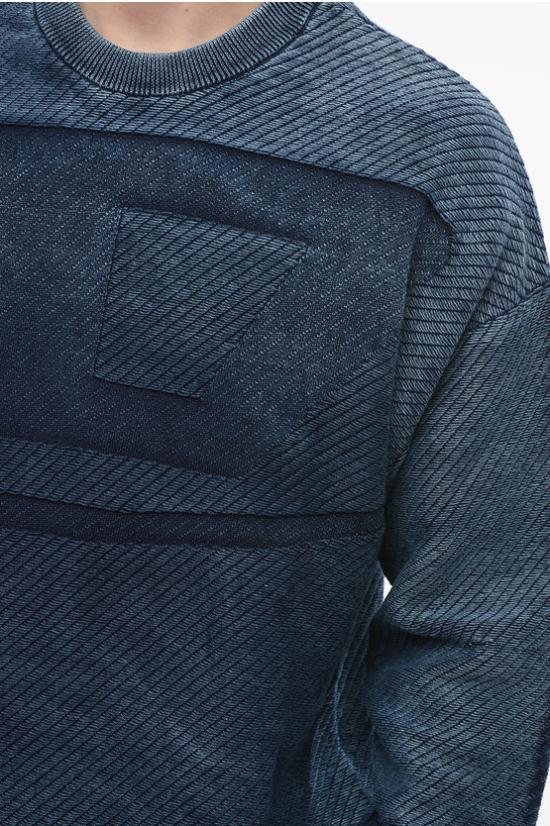  디젤 스웨터 A15476 0AJCY 8AT Blue - DIESEL