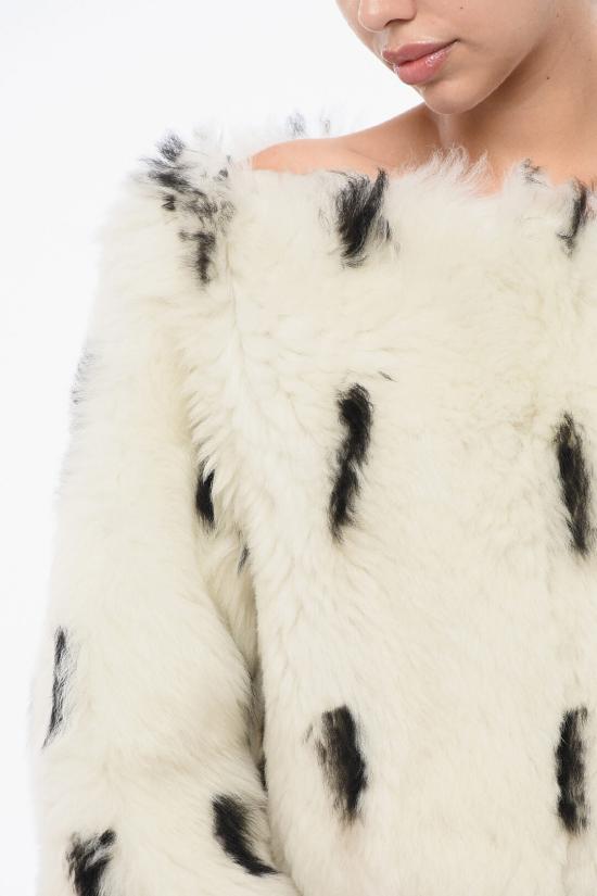  발망 긴팔 티셔츠 YF1AO083LB72GAB White - BALMAIN