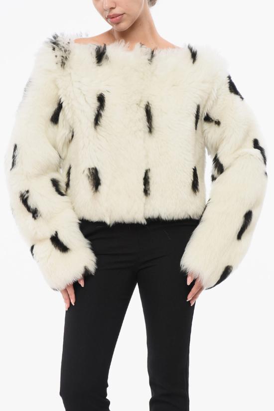  발망 긴팔 티셔츠 YF1AO083LB72GAB White