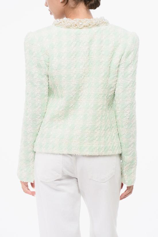  발망 수트 자켓 YF1SK065PB20GKQ Light blue - BALMAIN