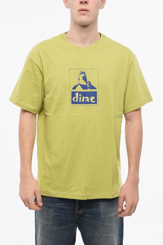  다임 반팔 티셔츠 DIME23D1F24OLI OLIVE Green