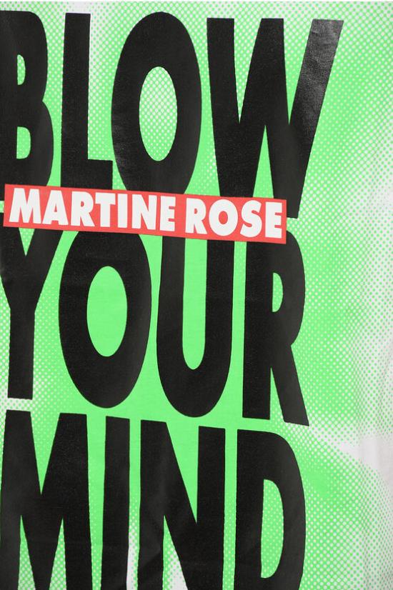  마틴로즈 반팔 티셔츠 MRSS24603B WHBLYM White - MARTINE ROSE