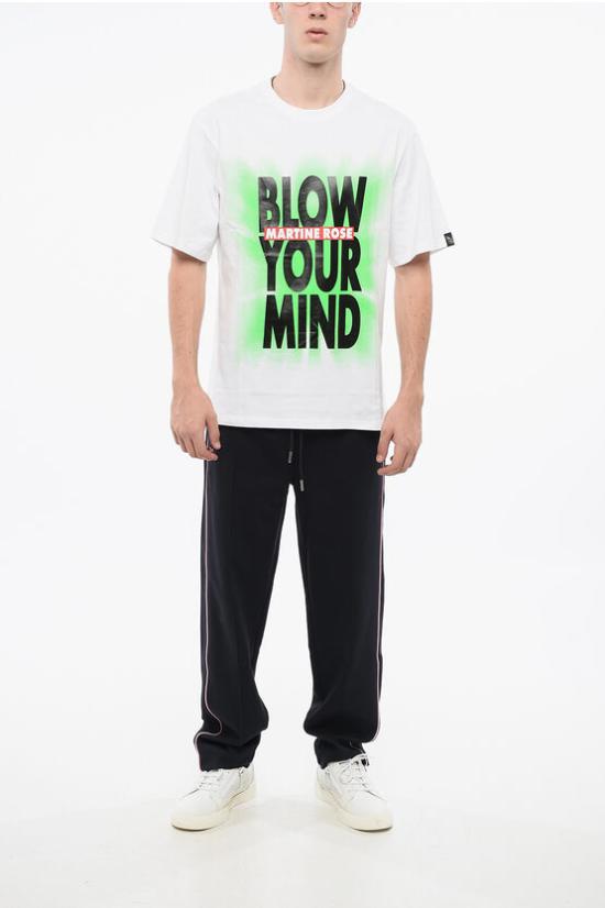  마틴로즈 반팔 티셔츠 MRSS24603B WHBLYM White - MARTINE ROSE