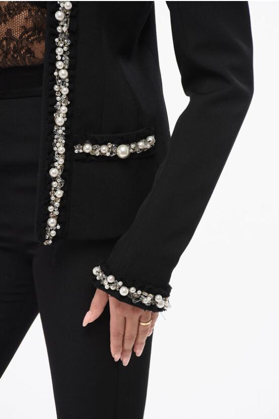  발망 수트 자켓 YF1SK065PB29EFX Black - BALMAIN