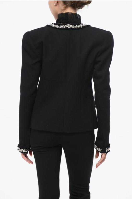  발망 수트 자켓 YF1SK065PB29EFX Black - BALMAIN