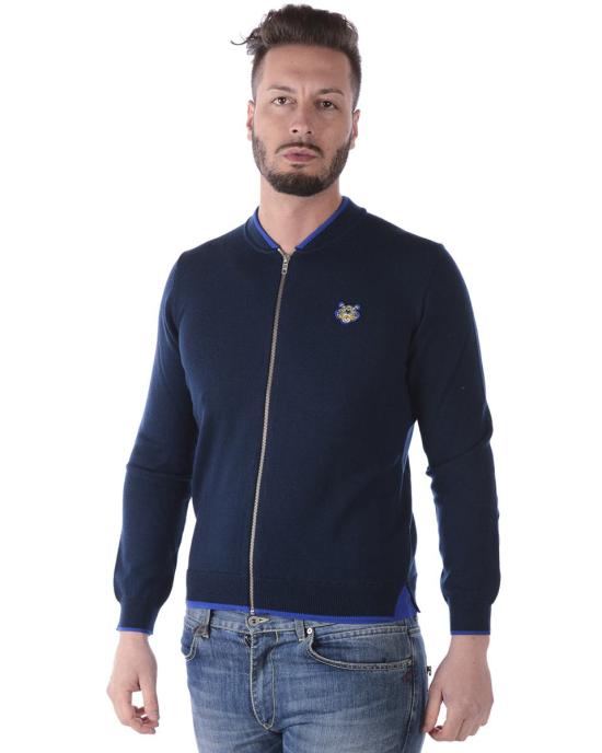  겐조 스웨터 3AB5CA102BLU 76 BLUE - KENZO