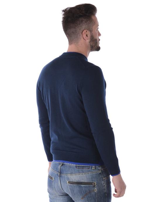  겐조 스웨터 3AB5CA102BLU 76 BLUE - KENZO