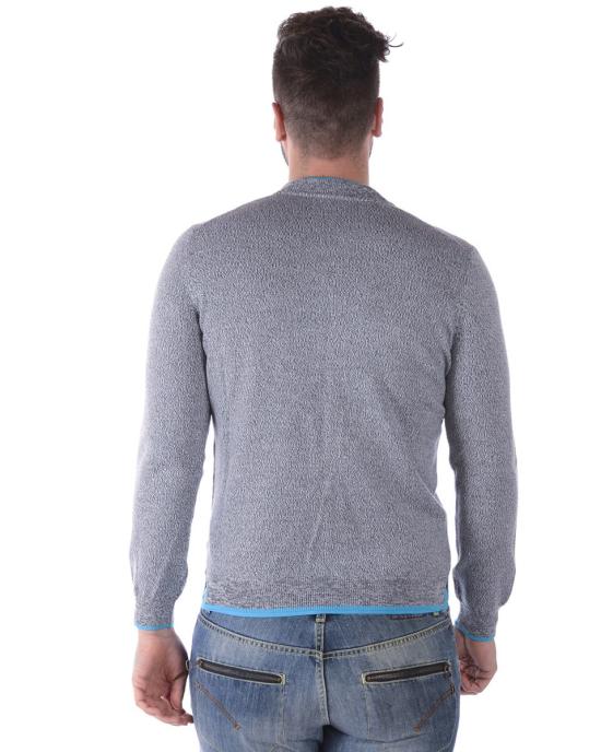  겐조 집업 니트 3AB5CA102GRIGIO 95 GREY - KENZO