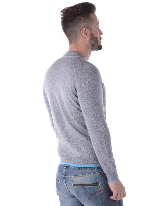  겐조 집업 니트 3AB5CA102GRIGIO 95 GREY - KENZO