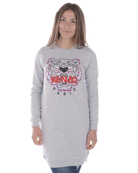  겐조 롱 원피스 4XA2RO835GRIGIO 93 GREY