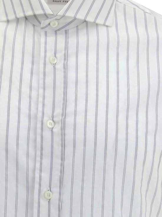 25FW 브루넬로 쿠치넬리 긴팔 셔츠 MM6360627 C016 WHITE - BRUNELLO CUCINELLI